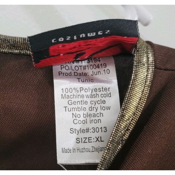 Incharacter Costumes Mens King Size XL Tunic Halloween Ren Faire - Picture 6 of 7